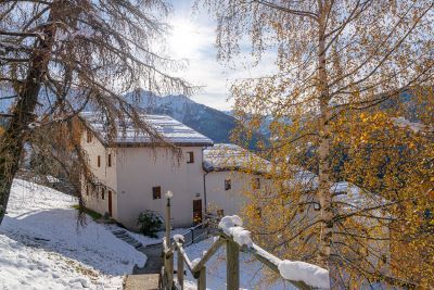 outside view of chalets