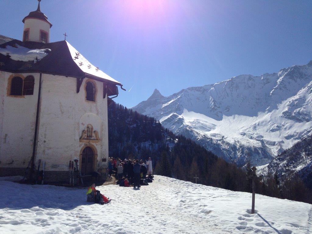 old chapel at Peisey