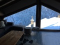 Winter view from lounge