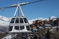 Views of Vanoise Express, Apartment building and Mont Blanc