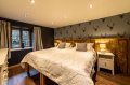 Bedroom 1: 2 singles of 1 large double + ensuite shower room