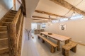 Dining and kitchen area